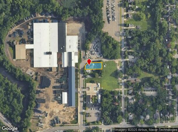  730 Norris St, Ypsilanti, MI Parcel Map