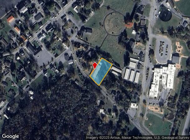  205 E Main St, Hedgesville, WV Parcel Map