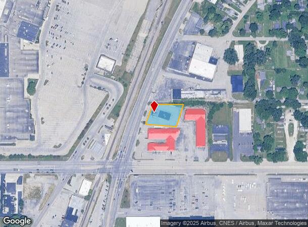 3322 N Broadway Ave, Muncie, IN Parcel Map
