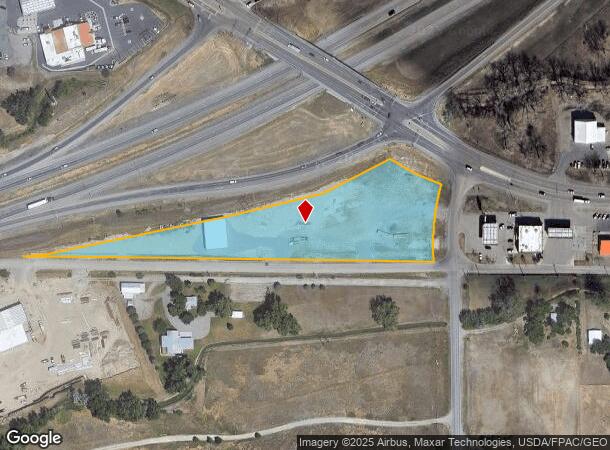 1035 Rosebud Ln, Billings, MT Parcel Map