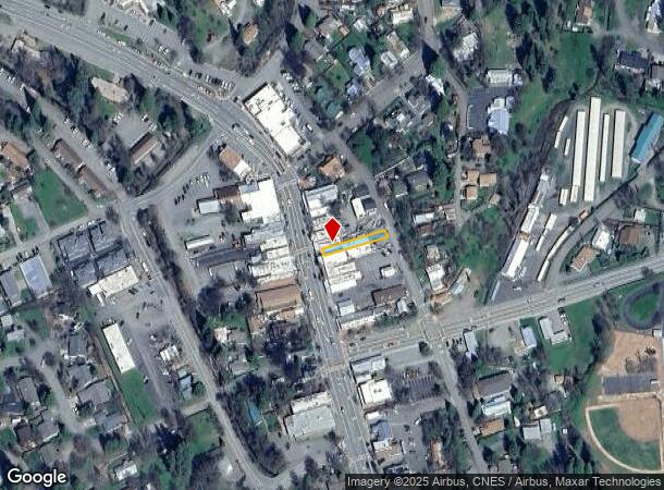  521 Main St, Weaverville, CA Parcel Map
