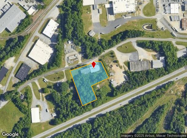  1569 Gable St, High Point, NC Parcel Map
