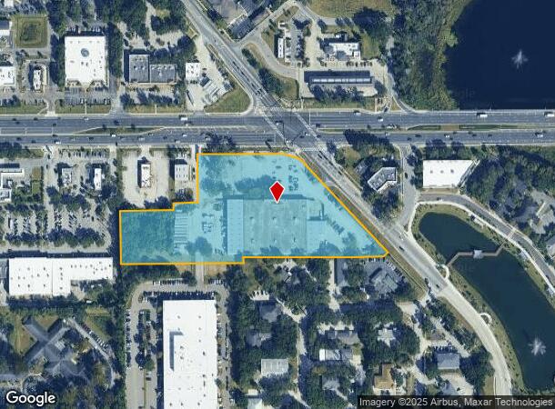 10770 W Colonial Dr, Ocoee, FL Parcel Map