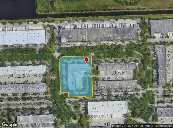 2805-2889 N Commerce Pky, Miramar, FL Parcel Map