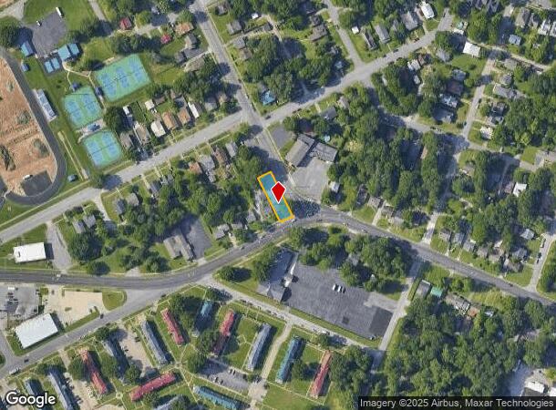  2101 Ohio St, Paducah, KY Parcel Map
