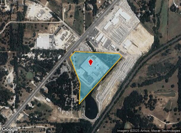  2036 E Henderson St, Cleburne, TX Parcel Map