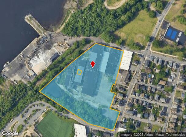  1 Middle St, Fall River, MA Parcel Map