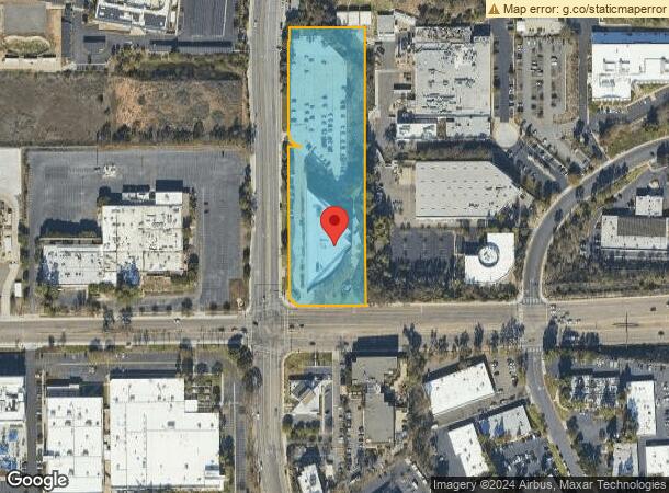  9444 Balboa Ave, San Diego, CA Parcel Map