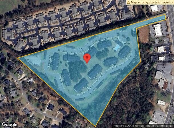  100 Shadow Creek Ln, Anderson, SC Parcel Map