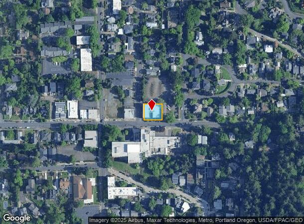 6101 Se Belmont St, Portland, OR Parcel Map