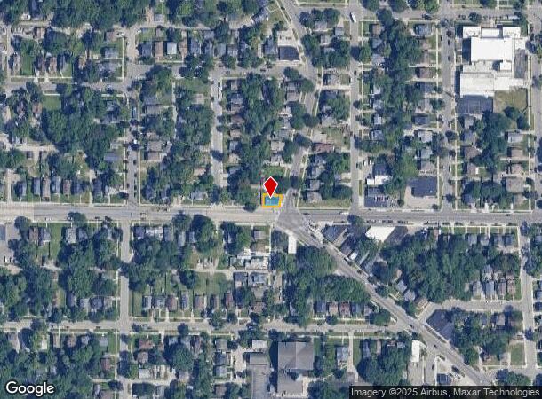 1159 Kalamazoo Ave Se, Grand Rapids, MI Parcel Map