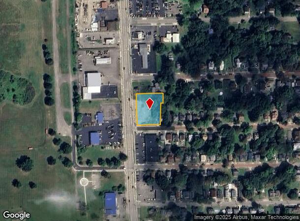 Washington St, Jamestown, NY Parcel Map