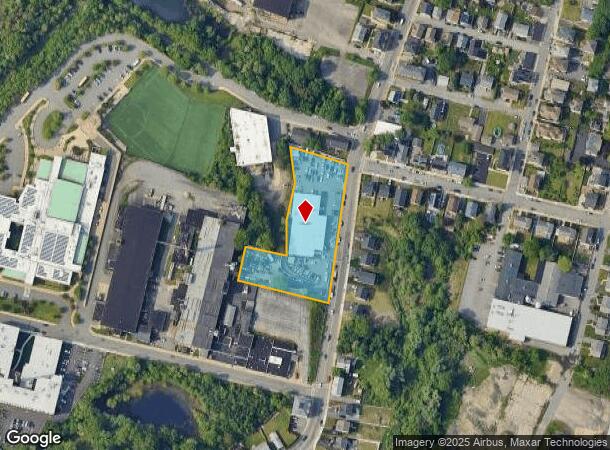 535 Bay St, Fall River, MA Parcel Map