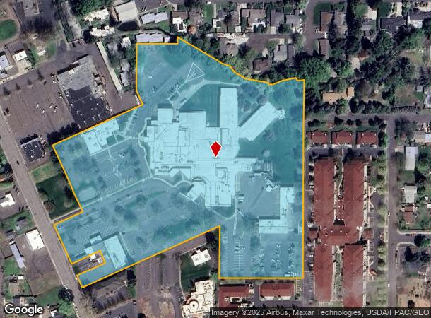 1025 S 2Nd Ave, Walla Walla, WA Parcel Map