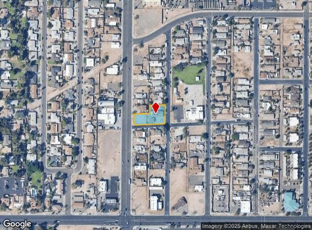  501 N Center St, Mesa, AZ Parcel Map