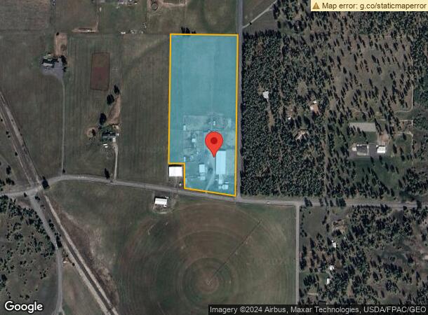  15102 S Short Rd, Cheney, WA Parcel Map