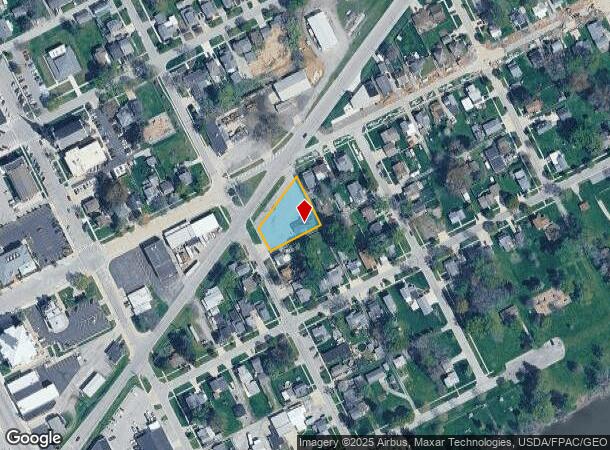  305 E Riverview Ave, Napoleon, OH Parcel Map