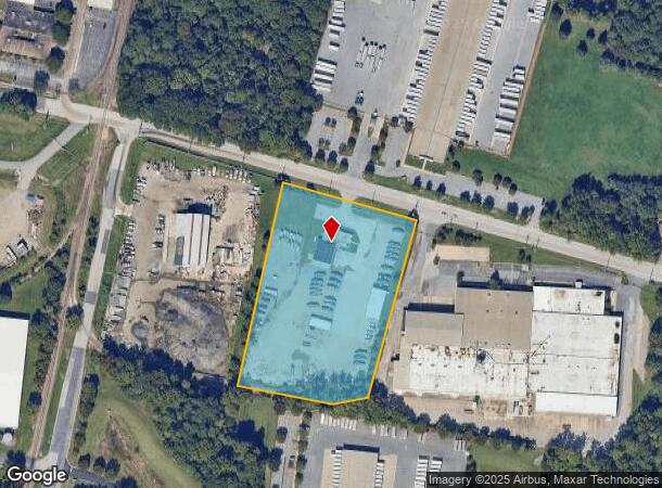  711 Pittman Rd, Curtis Bay, MD Parcel Map