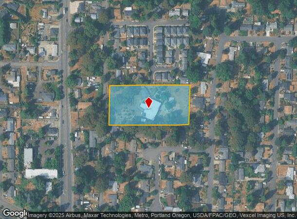 4450 Sw 184Th Ave, Beaverton, OR Parcel Map