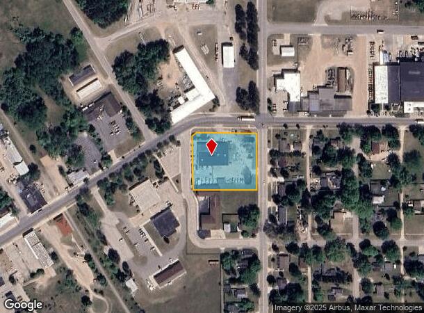  1100 Maple St, Big Rapids, MI Parcel Map