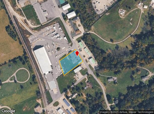  1003 Industry Rd, Lawrenceburg, KY Parcel Map