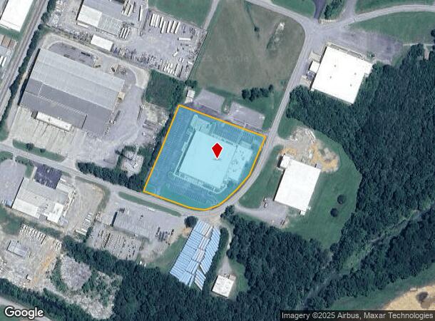  395 S Industrial Blvd, Trenton, GA Parcel Map