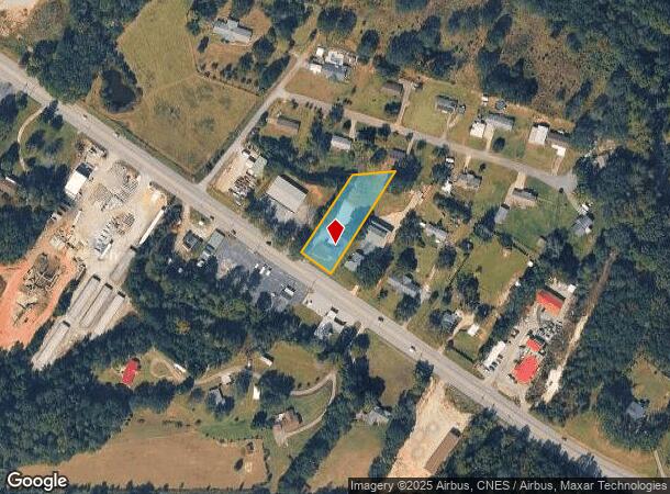  1454 Gentry Memorial Hwy, Easley, SC Parcel Map