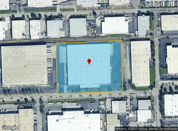  301 W Walnut St, Compton, CA Parcel Map