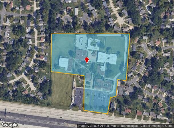  845 Dunn Rd, Florissant, MO Parcel Map