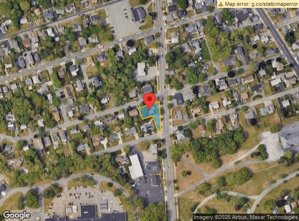  1227 Ashley Blvd, New Bedford, MA Parcel Map