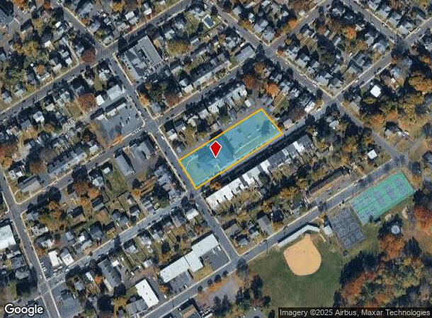 50 S 3Rd St, Perkasie, PA Parcel Map