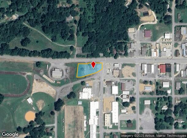 210 W Main St, Hulbert, OK Parcel Map