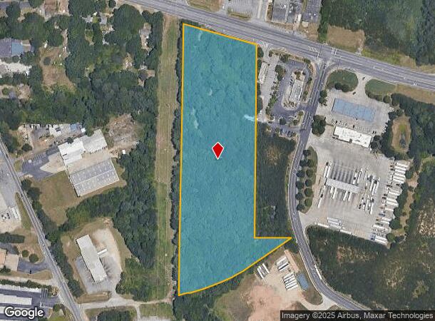 2733 Forest Pkwy, Ellenwood, GA Parcel Map