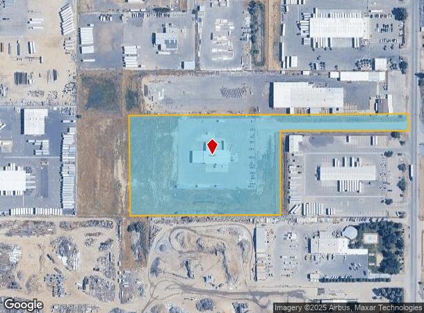 4575 S Chestnut Ave, Fresno, CA Parcel Map