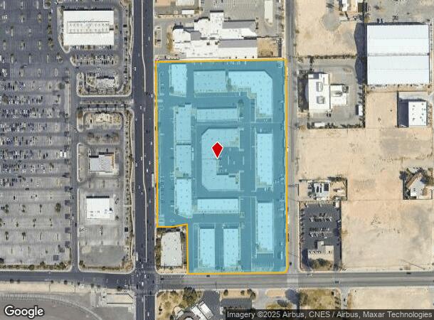  6000 S Eastern Ave, Las Vegas, NV Parcel Map