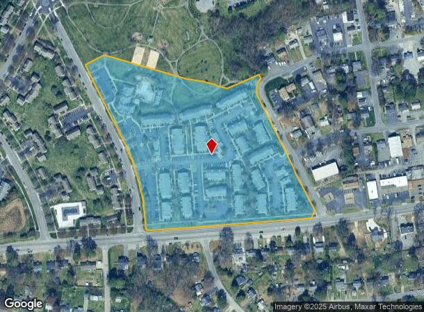  1 Drayson Way, Richmond, VA Parcel Map