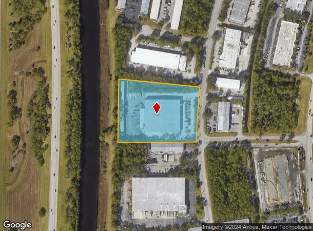  460 Nw Enterprise Dr, Port Saint Lucie, FL Parcel Map