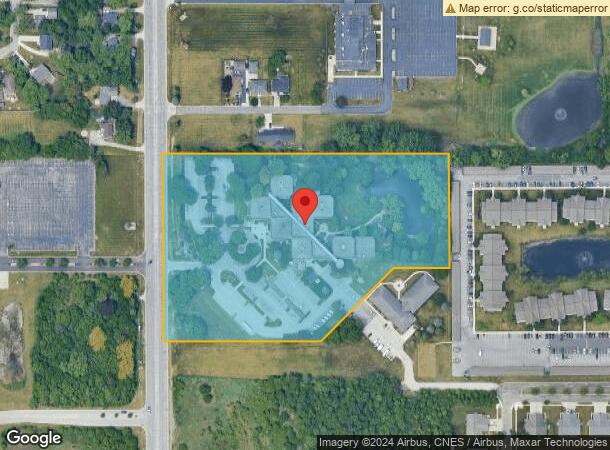  8555 Taft St, Merrillville, IN Parcel Map