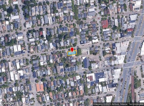  1642 Harmon St, Berkeley, CA Parcel Map