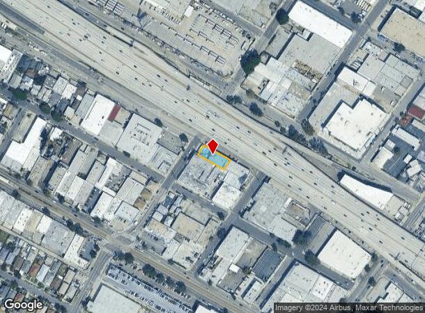  1700 Griffith Ave, Los Angeles, CA Parcel Map