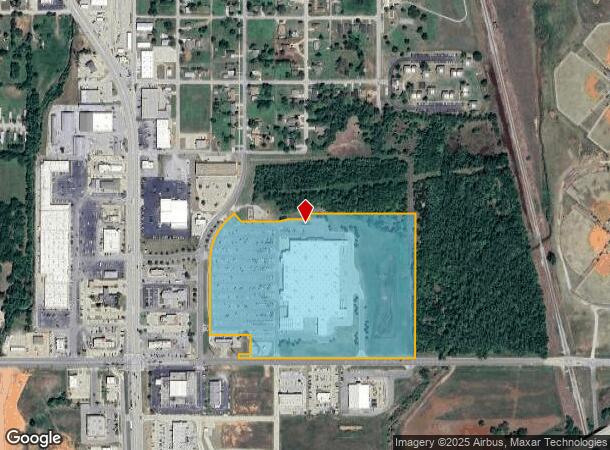 2001 S 1St St, Chickasha, OK Parcel Map