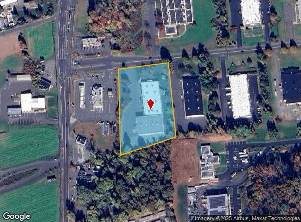 4 Thompson Rd, East Windsor, CT Parcel Map