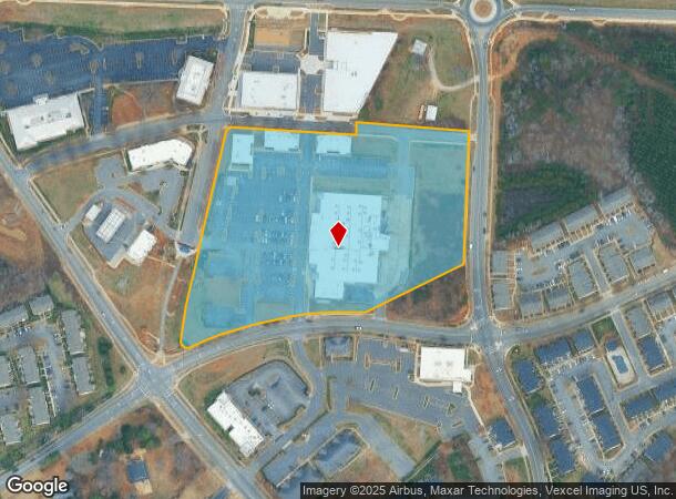 5336 Docia Crossing Rd, Charlotte, NC Parcel Map