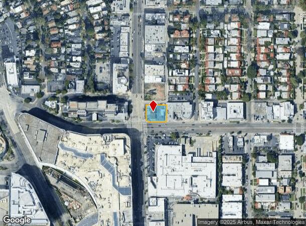  8489 Beverly Blvd, Los Angeles, CA Parcel Map