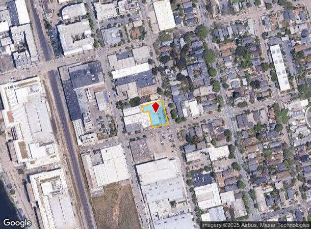 739 Allston Way, Berkeley, CA Parcel Map