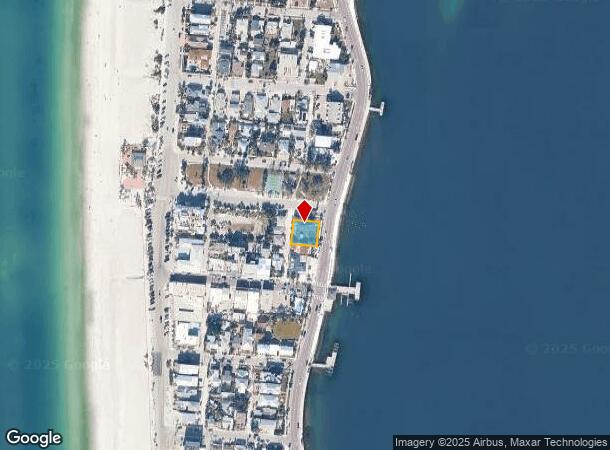 808 Pass A Grille Way, St Pete Beach, FL Parcel Map