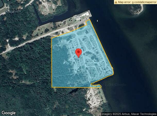  298 H H Burch Rd, Oak Hill, FL Parcel Map