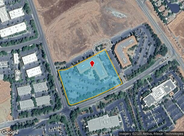  1107 Investment Blvd, El Dorado Hills, CA Parcel Map