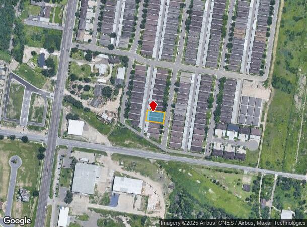  3902 S Radisson Ave, Pharr, TX Parcel Map