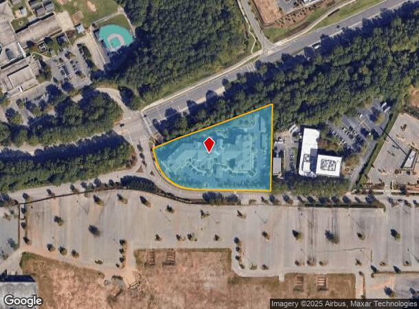  105 Convention Dr, Cary, NC Parcel Map